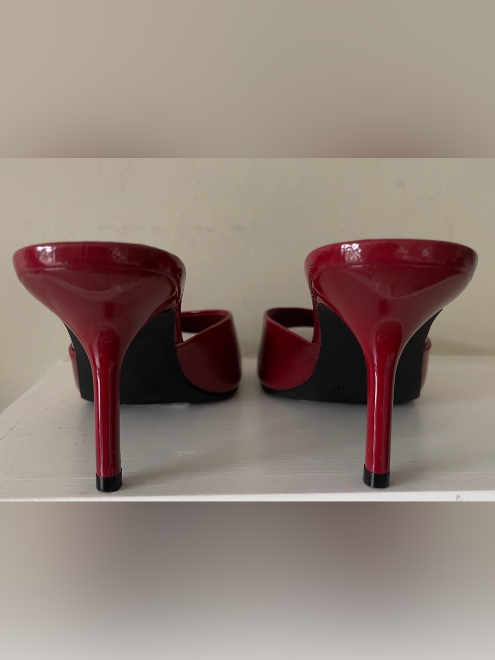 Abound Orchid Burgundy Pointed Toe Slide Sandal NWT Size 9 - Picture 9 of 11